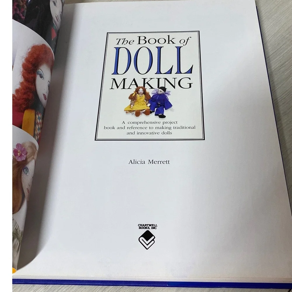 Doll Making Book Lot Teach Yourself Cloth Dollmaking Alicia Merrett Jodie Davis